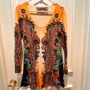 Amina cotton tunic - Size Small